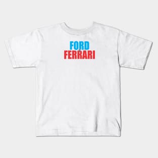 FORD v FERARRI Kids T-Shirt
